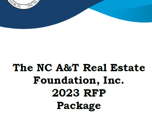 North Carolina A&T Real Estate Foundation Issues RFP for Audit and Tax Prep Services